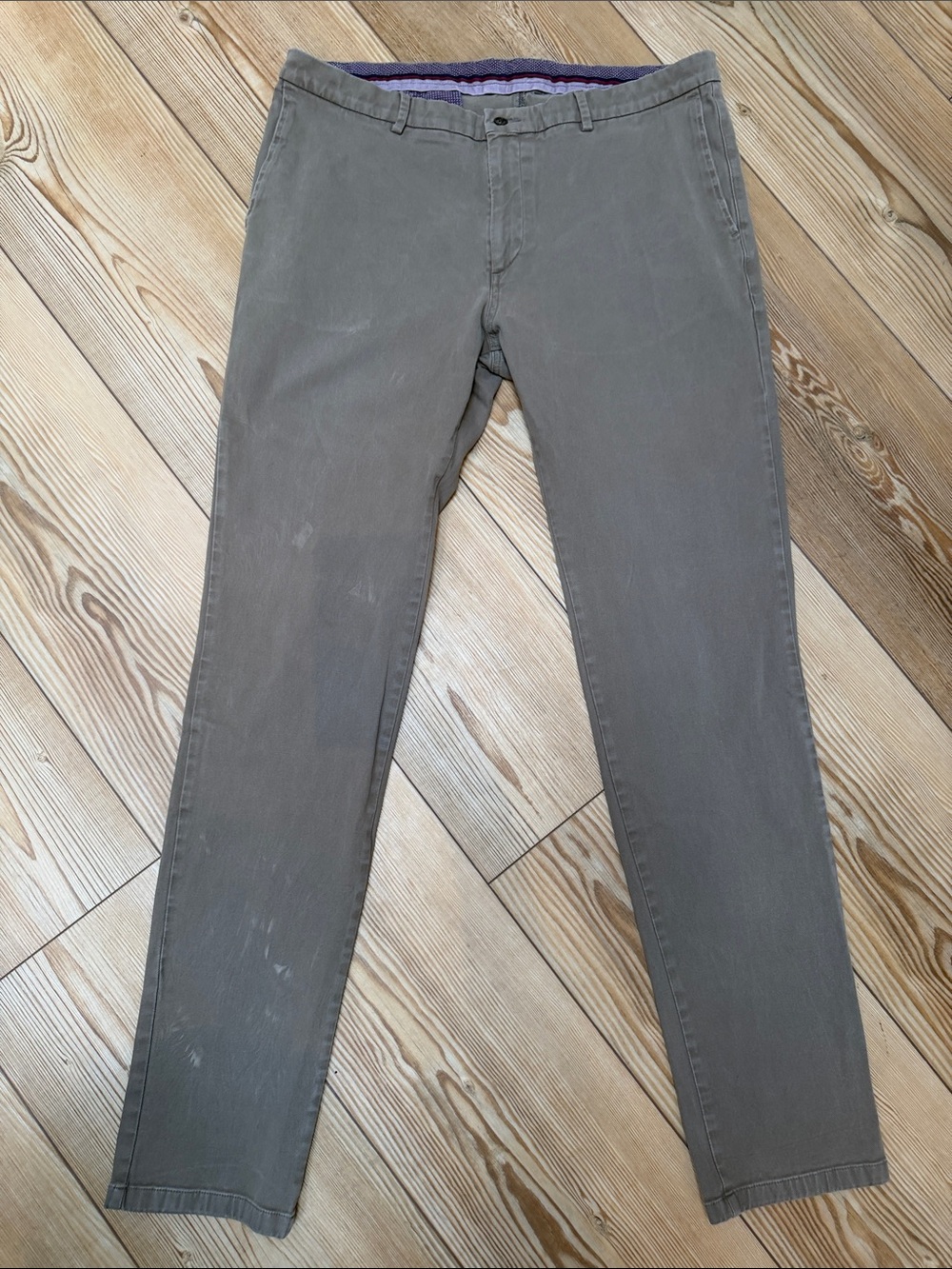 Bugatti Men's Chinos in Khaki Brown